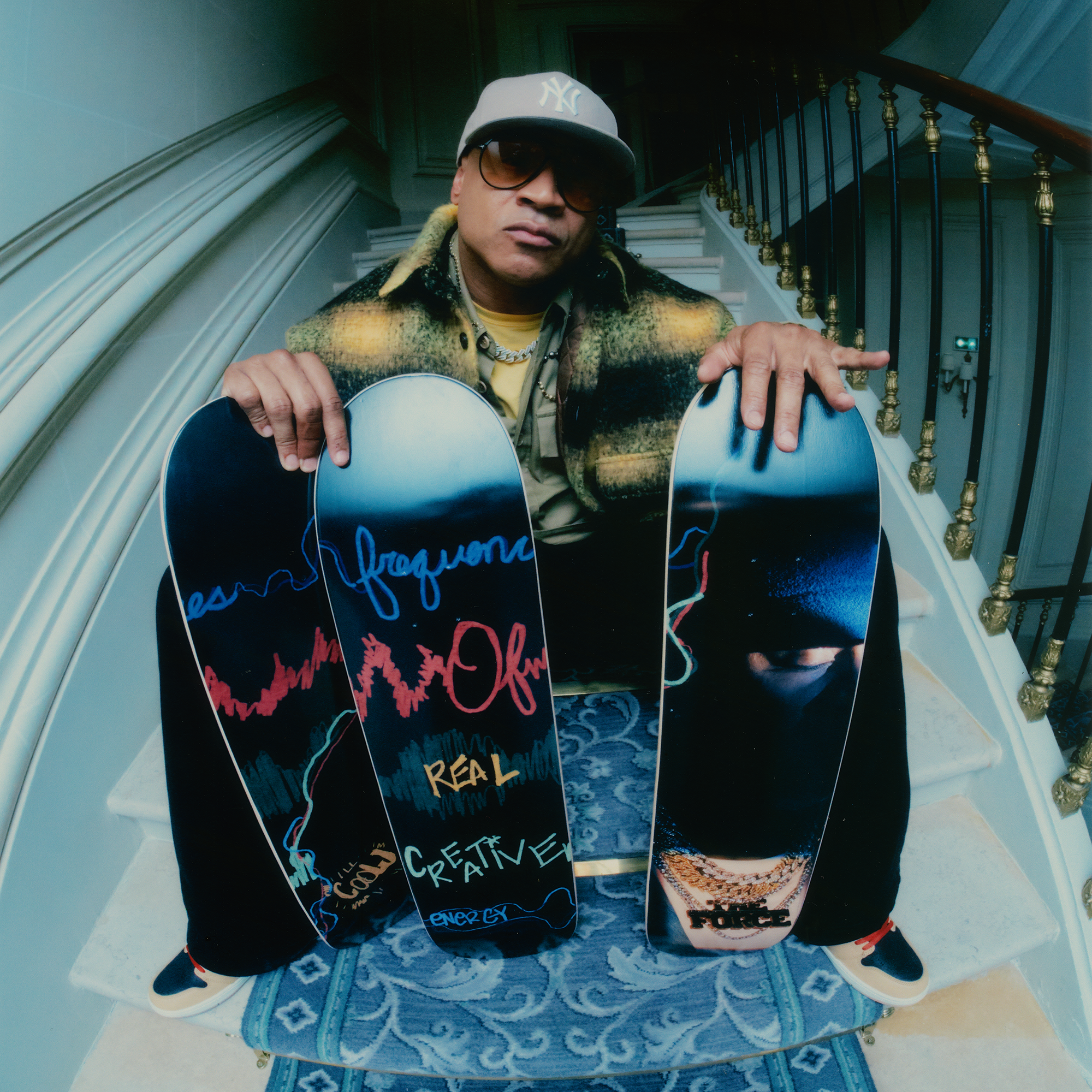 LL COOL J - THE FORCE SOLO SKATE DECK (W/ SIGNED CERTIFICATE OF AUTHENTICITY)